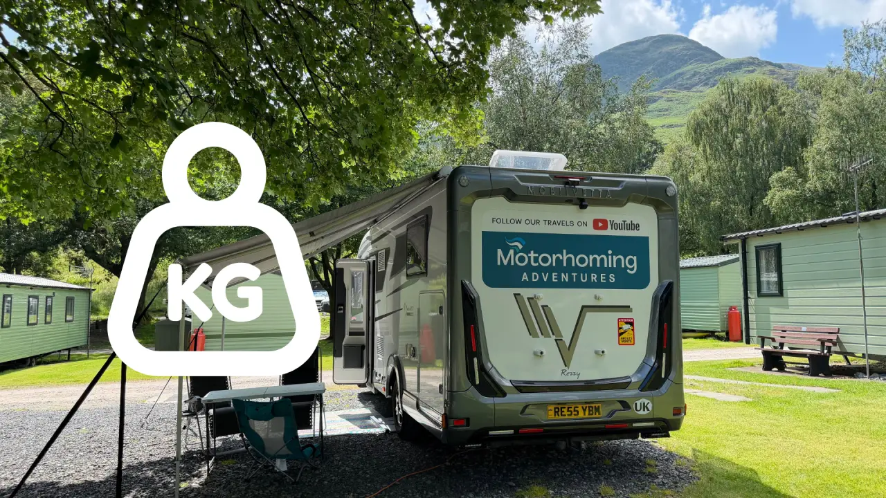 Motorhome payload checker